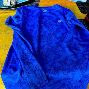 Champion performance athletic shirt long sleeve